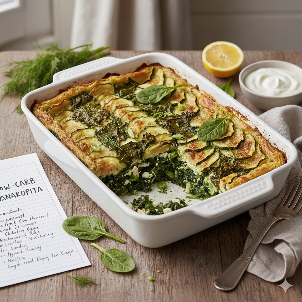 Low Carb Spanakopita Recipe
