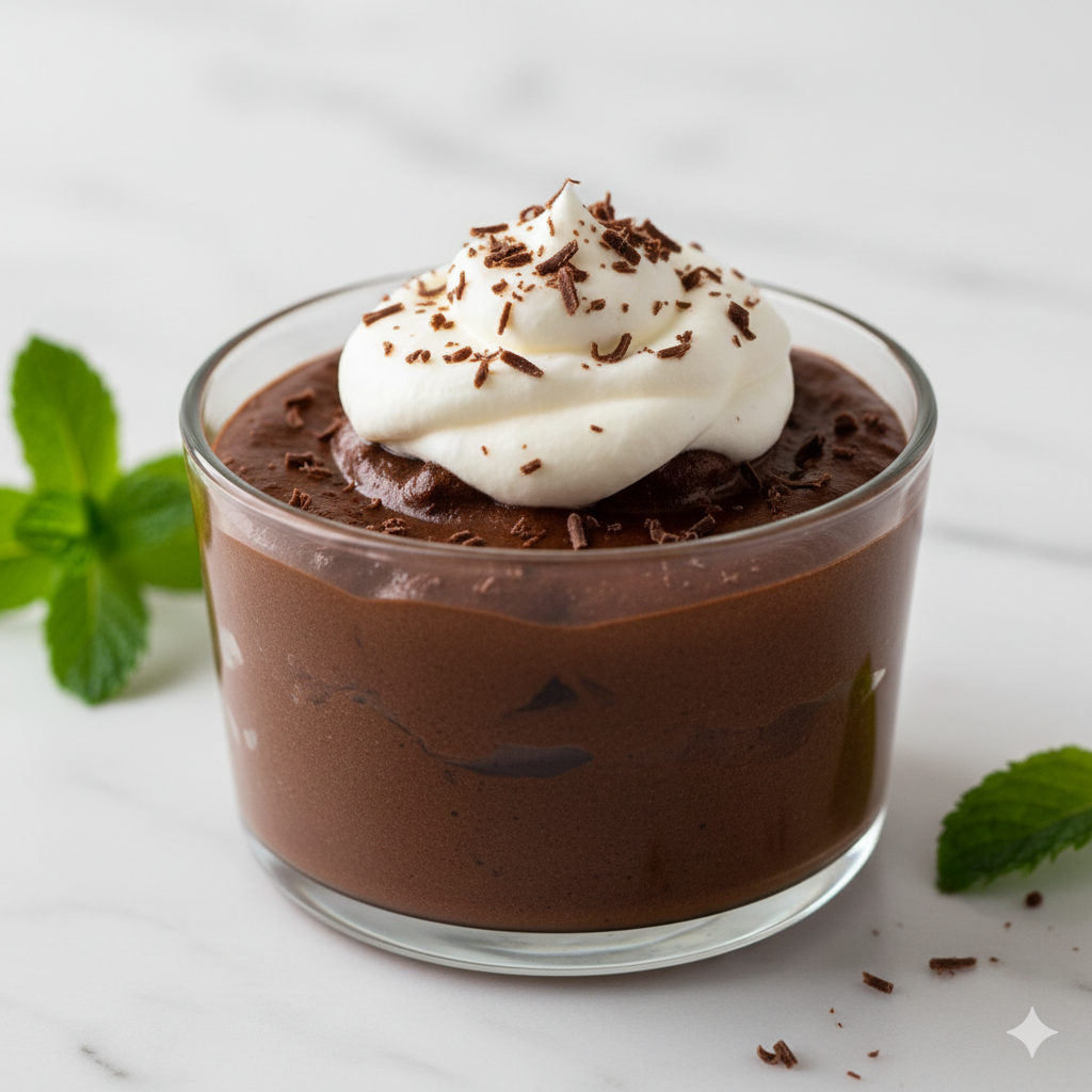 Low Carb Desserts Recipes: 10-Minute Chocolate Mousse Bliss