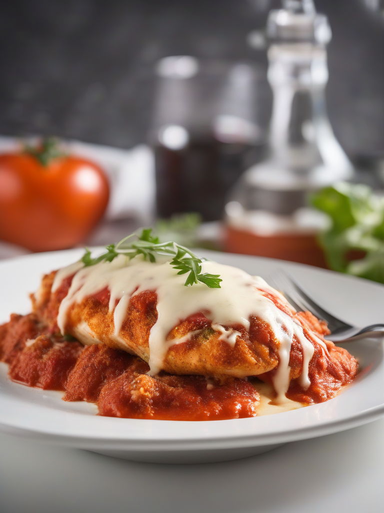 low carb chicken parmesan