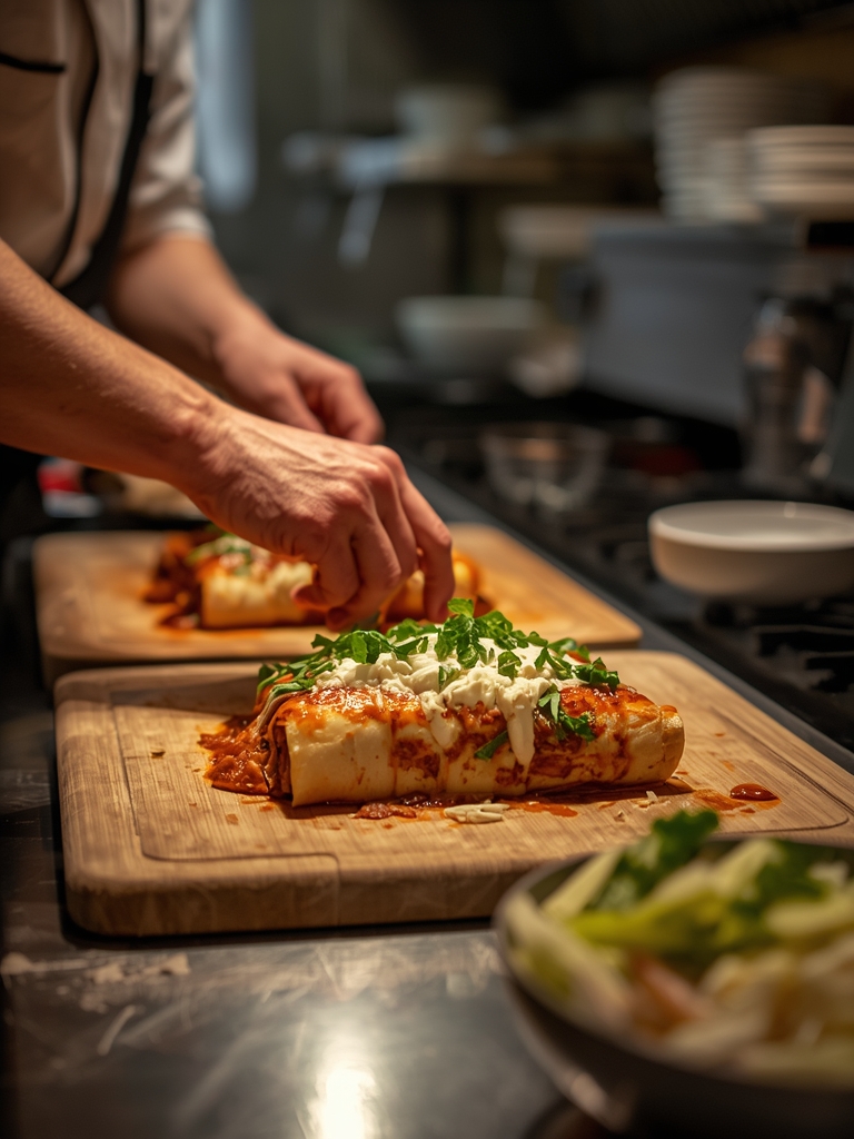 low carb enchiladas step-by-step