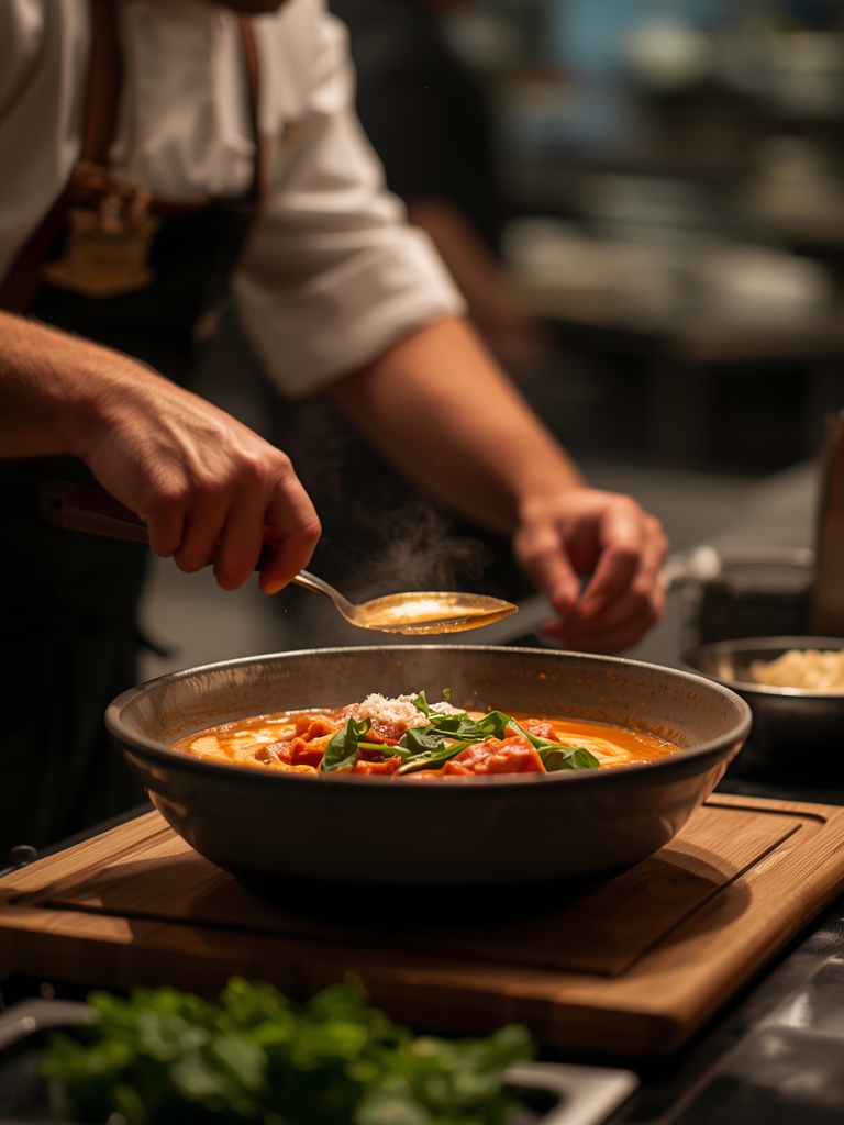 low carb lasagna soup step-by-step