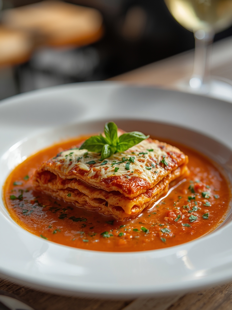 low carb lasagna soup