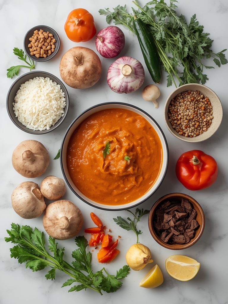 low carb mushroom soup ingredients