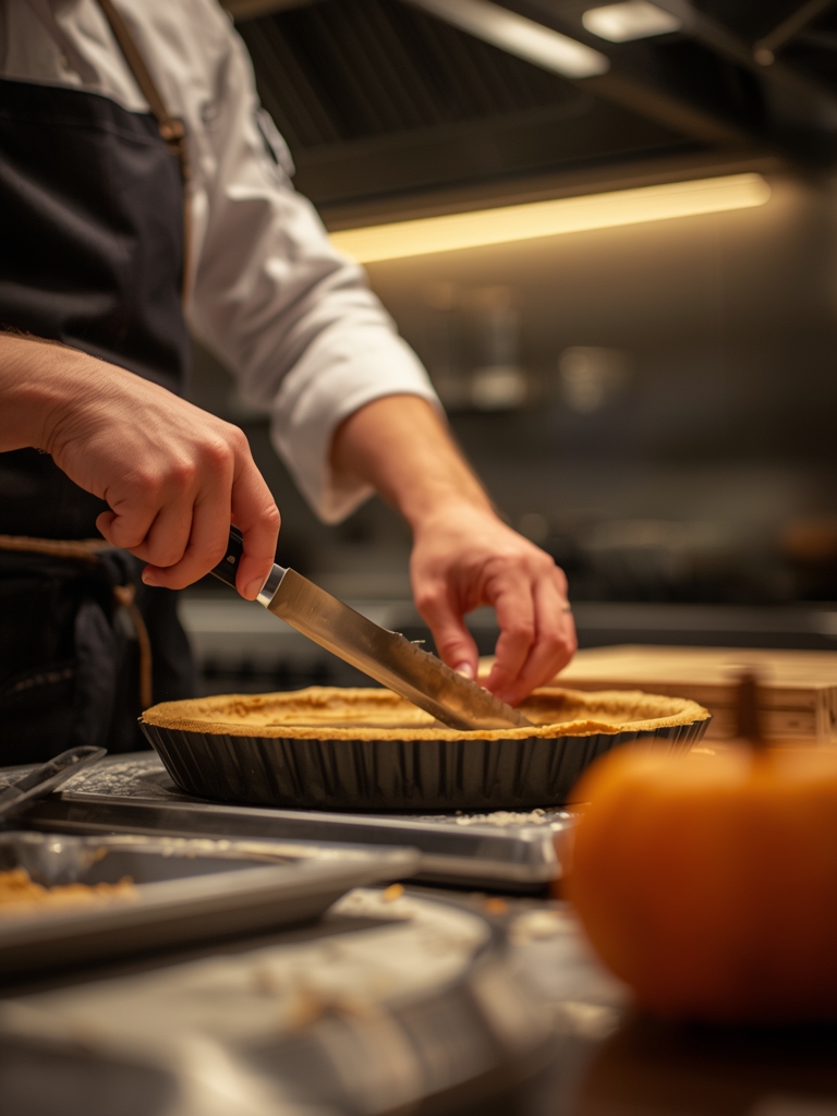 low carb pumpkin pie step-by-step