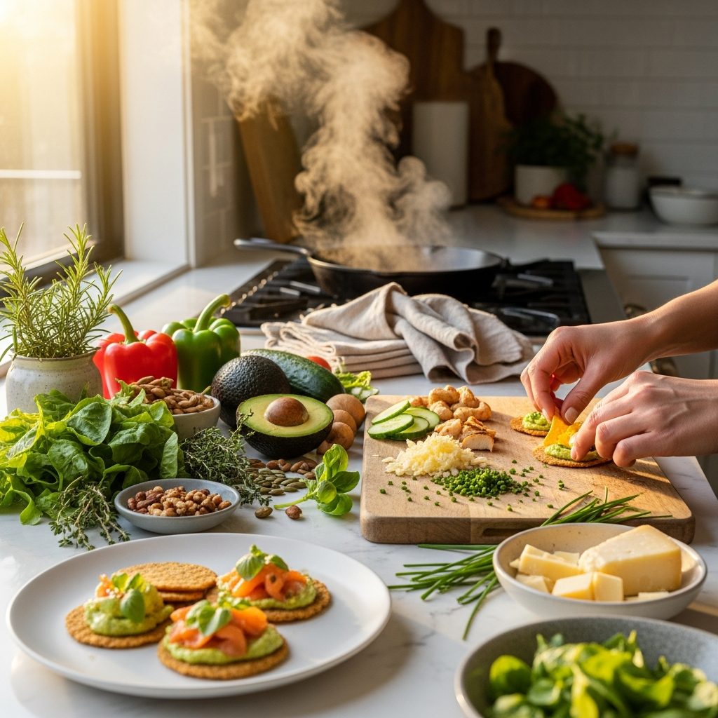 low carb snacks step-by-step